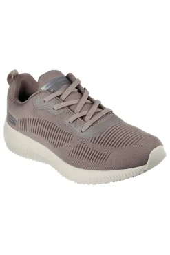Sneakers Beige in Memory Foar Skechers Squad