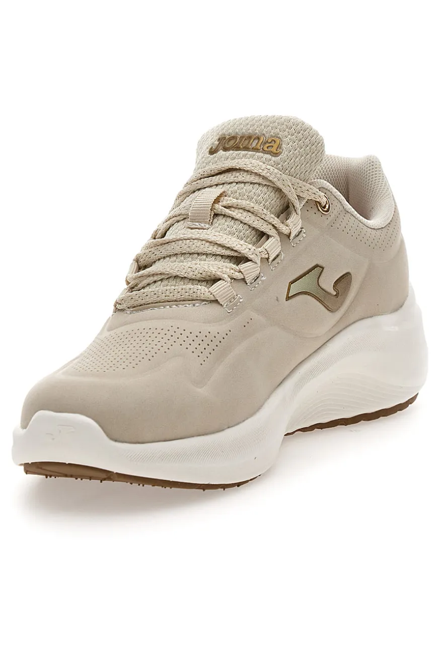 Sneakers beige in mesh e suede Joma N-400 Lady 2525