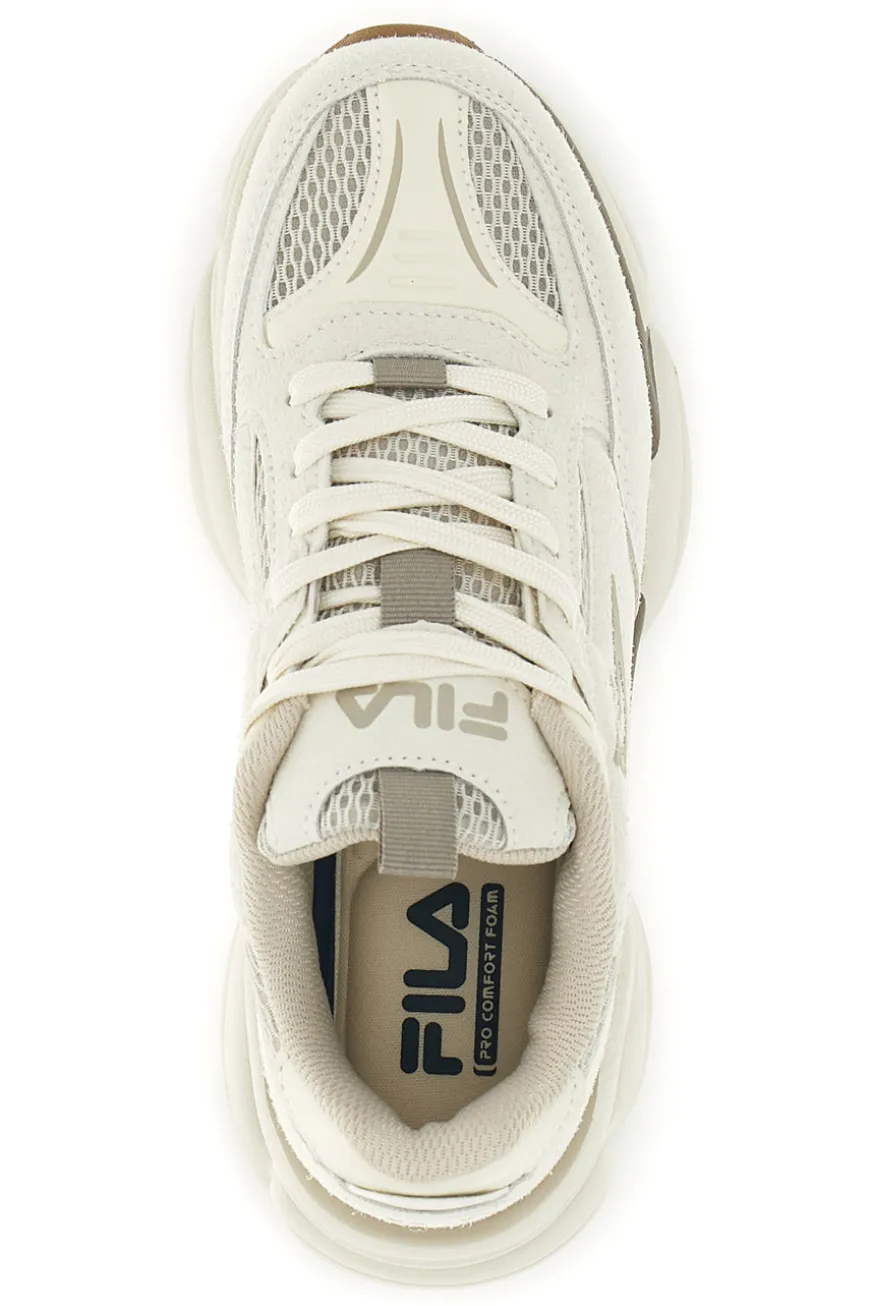 Sneakers beige in mesh traspirante pro comfort foam Fila Recade S