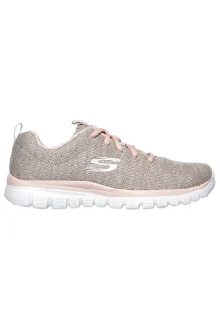 Sneakers Beige SKECHERS Graceful - Twisted Fortune