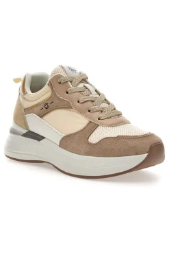Sneakers Beige zeppa comfort Pittarello capsule Kendy