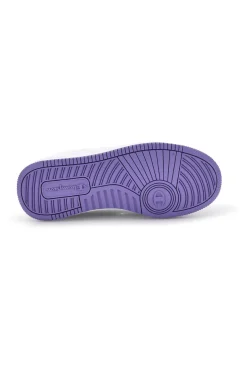 Sneakers bianca dettagli viola Champion RD18 Low G GS