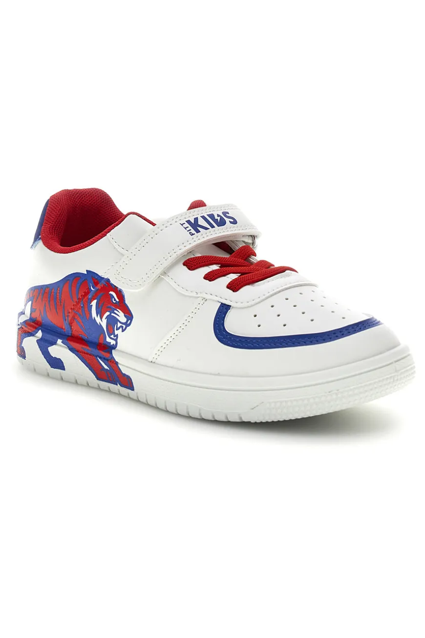 Sneakers bianca Pitt kids PK1871A