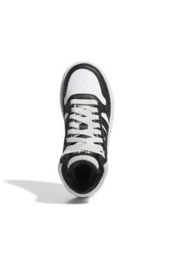 Sneakers bianche alte con lacci Adidas HOOPS 3.0 MID K