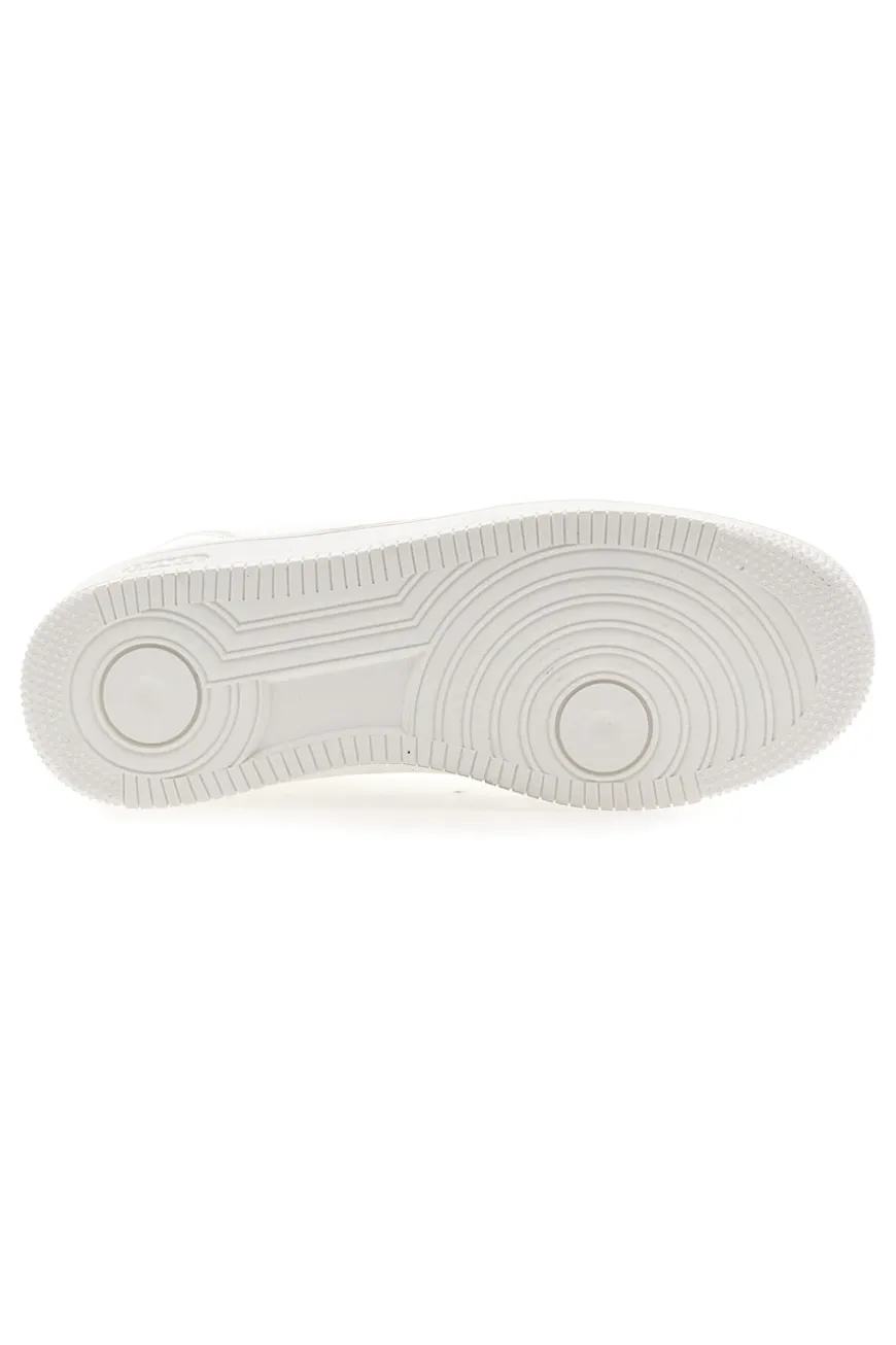 Sneakers Bianche Blu Gas Kevin