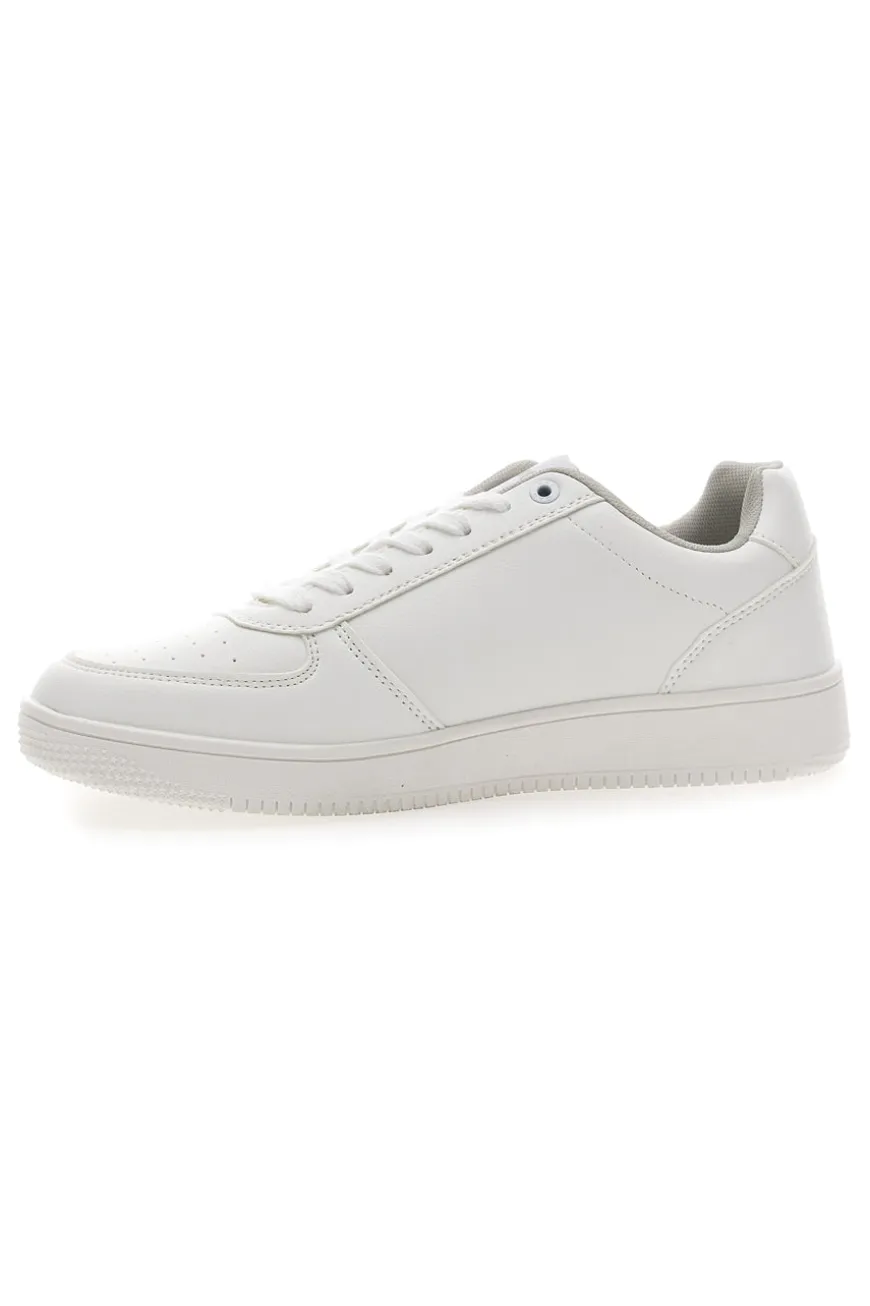 Sneakers Bianche Blu Gas Kevin