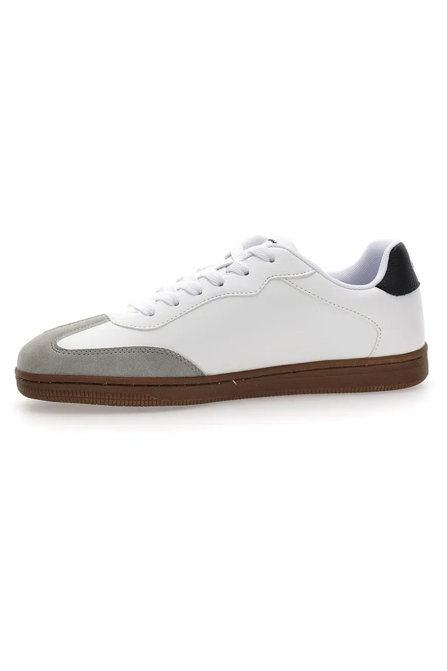 Sneakers Bianche Champion Prestige Mix Material