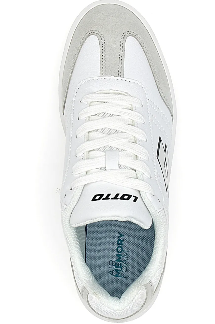 Sneakers Bianche Con Air Memory Foam Lotto Equipo AMF