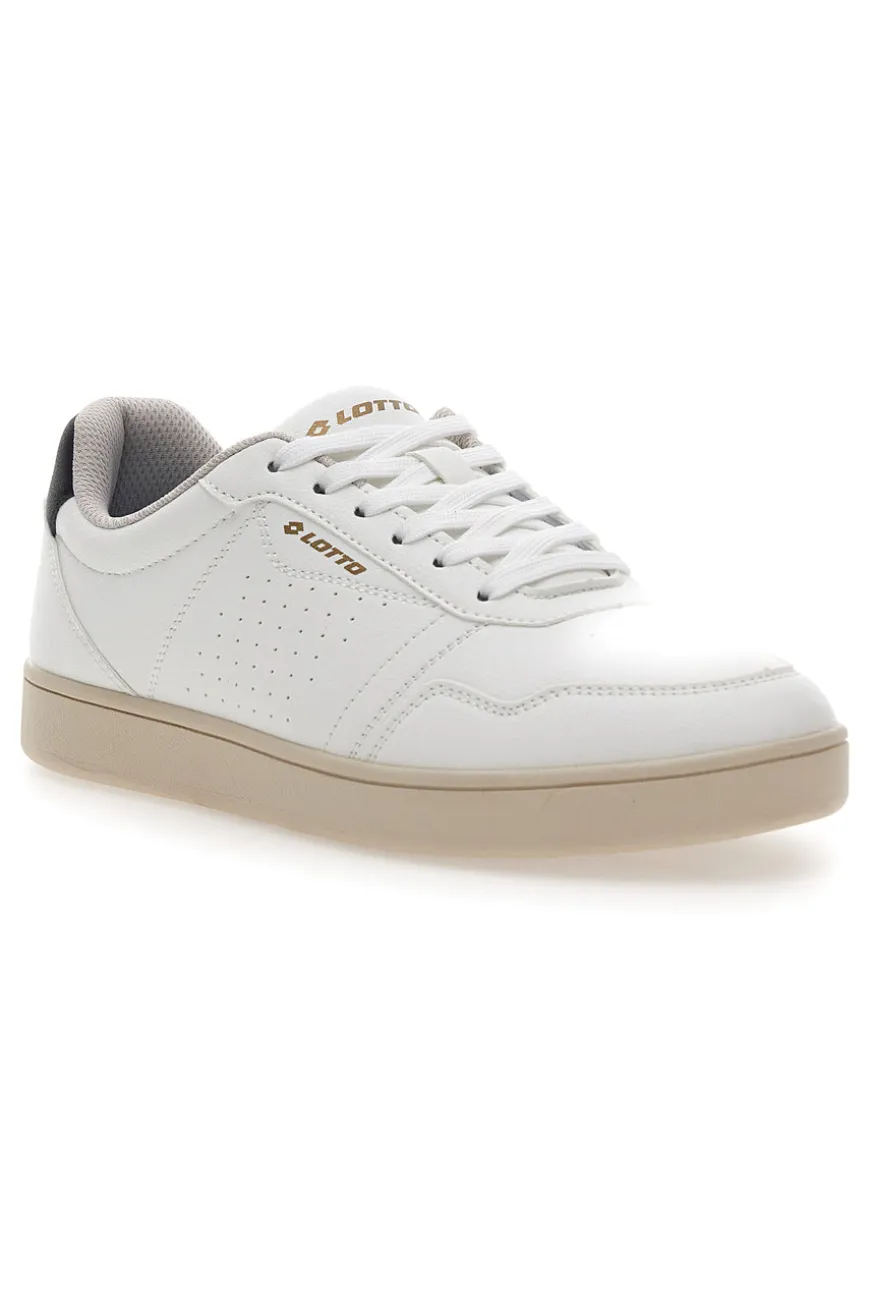 Sneakers Bianche Con Air Memory Foam Lotto Amf II Pu