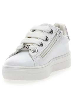 Sneakers Bianche con Cerniera Laterale LAURA BIAGIOTTI AGI7048