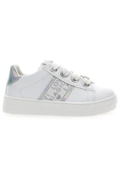 Sneakers Bianche con Cerniera Laterale LAURA BIAGIOTTI AGI7048