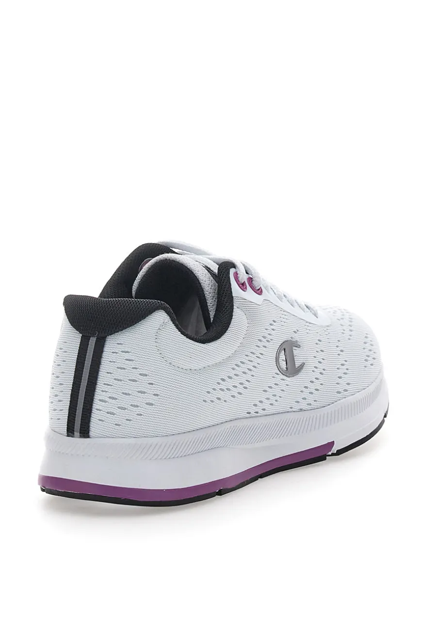Sneakers Bianche con Dettagli Blu e Tomaia in Mesh CHAMPION JAUNT