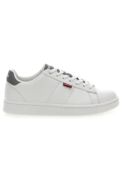 Sneakers Bianche con Dettagli Argento Levi's VAVE0201S