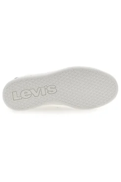 Sneakers Bianche con Dettagli Argento Levi's VAVE0201S