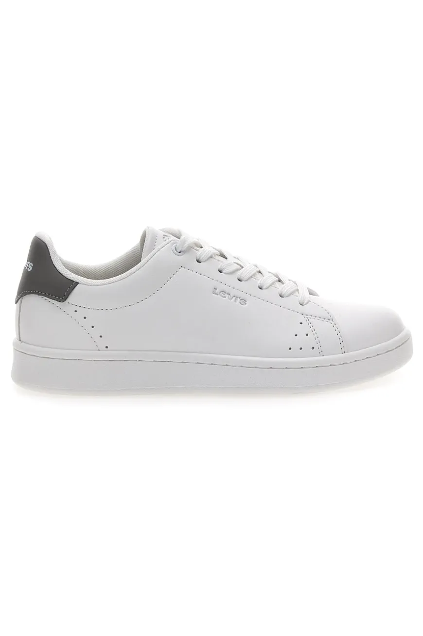 Sneakers bianche con dettaglio grigio Levi's Unity