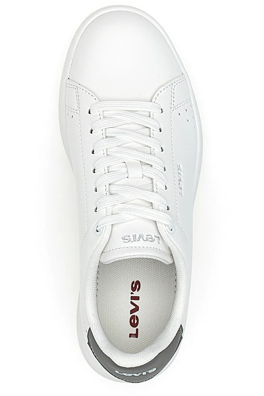 Sneakers bianche con dettaglio grigio Levi's Unity
