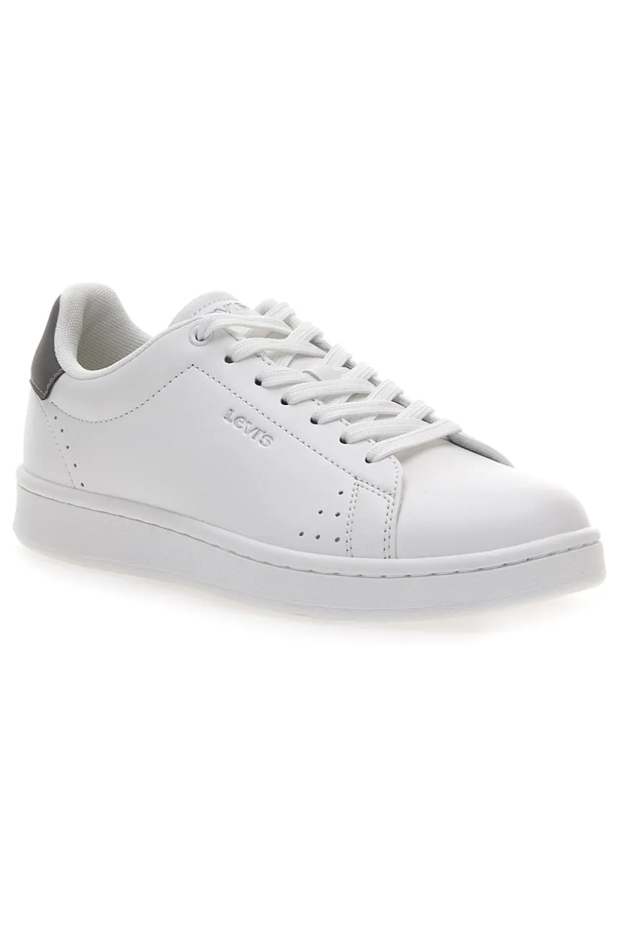 Sneakers bianche con dettaglio grigio Levi's Unity