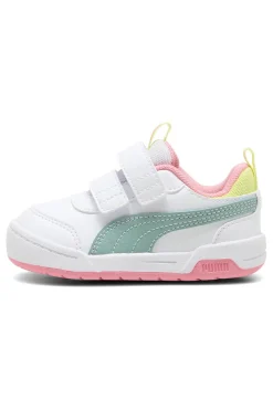 Sneakers bianche con dettagli pastello regolabili Puma Multiflex 2 Color V Inf