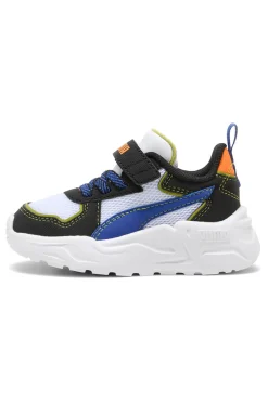 Sneakers Bianche con Dettagli Blu e Arancione PUMA TRINITY LITE STARBLITZ AC+Inf