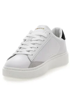 Sneakers bianche con dettaglio nero Gas Leonard LTX