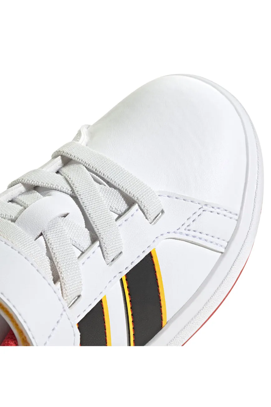Sneakers bianche con dettagli Topolino Grand Court Mickey EL K Adidas