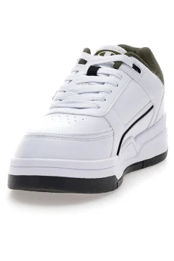 Sneakers bianche con dettagli rosa e suola Bubblecomfy Adidas Breaknet 3.0 CF I