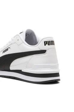 Sneakers bianche con dettagli neri e soletta SoftFoam+ Puma ST Runner v4 L