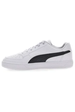 Sneakers bianche con dettagli neri e logo dorato Puma Caven 2