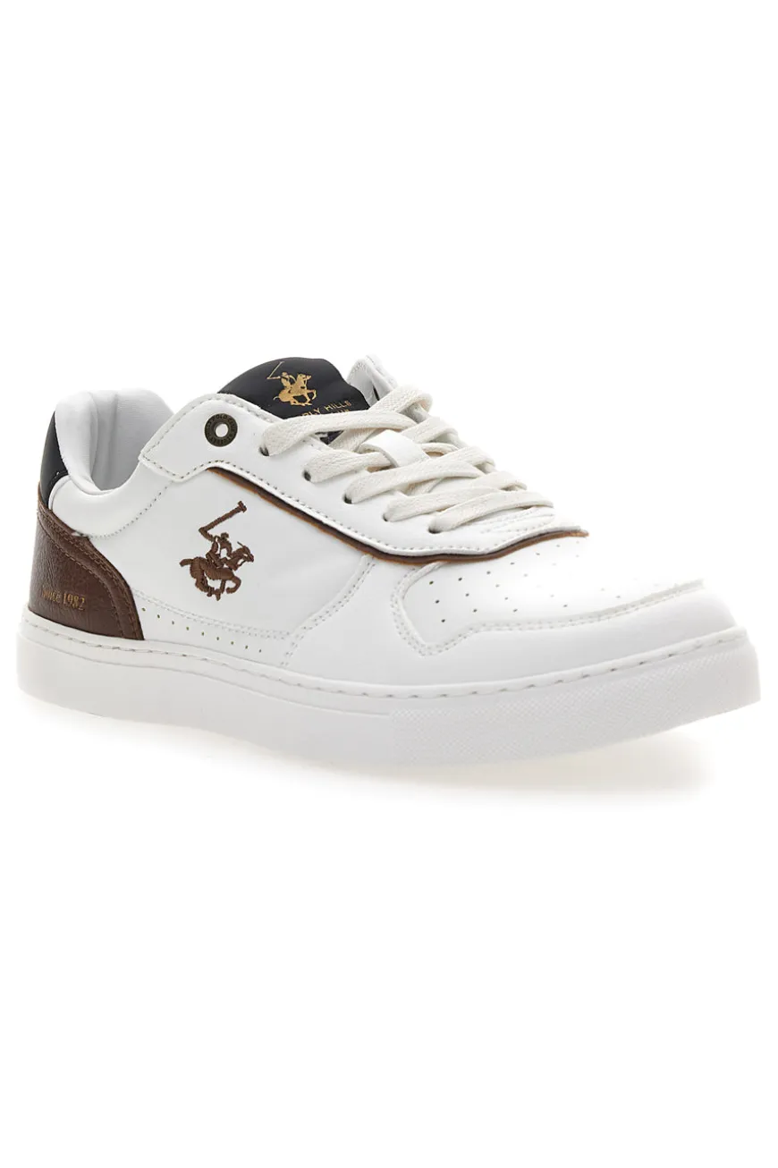 Sneakers bianche con dettagli a contrasto Beverly Hills Polo Club Mallet LTX