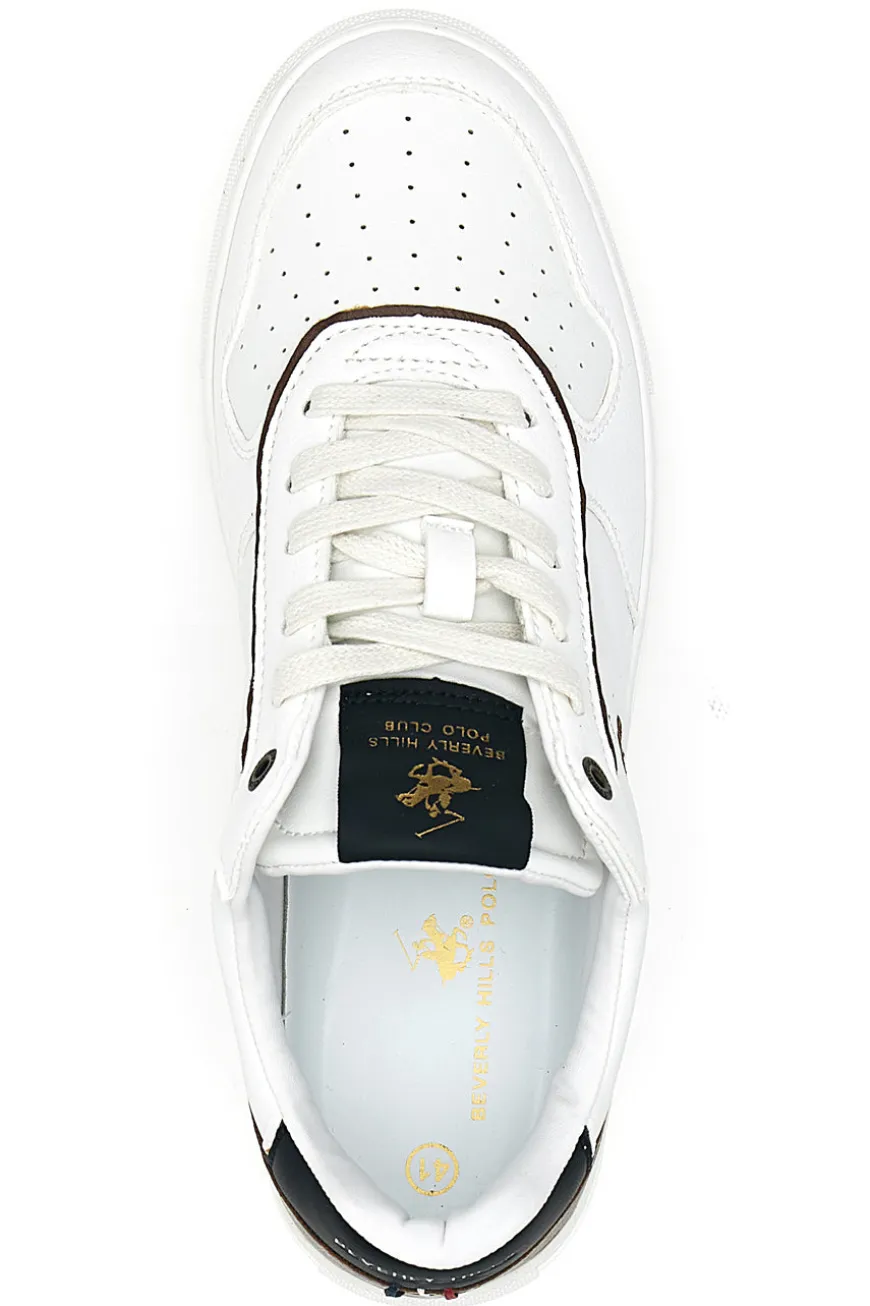 Sneakers bianche con dettagli a contrasto Beverly Hills Polo Club Mallet LTX
