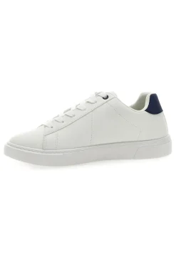 Sneakers Bianche con Dettagli Blu CARRERA CAM27104