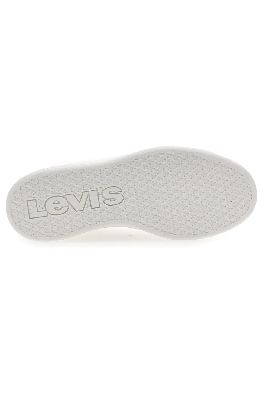 Sneakers Bianche Con Dettagli Blu Levi's Vave0201S