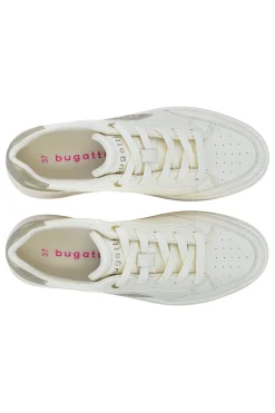 Sneakers Bianche con dettagli oro Bagatt 435AQG1950502190