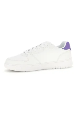 Sneakers bianche con dettaglio viola Champion Cly Nwm