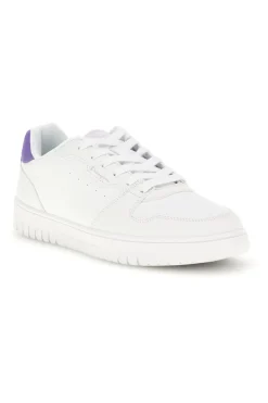 Sneakers bianche con dettaglio viola Champion Cly Nwm