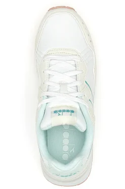Sneakers Bianche Con Dettagli azzurri DIADORA Raven Wn