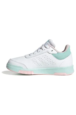 Sneakers bianche con dettagli pastello in materie sintetiche Adidas Tensaur Sport 2.0 K