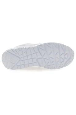 Sneakers bianche con dettagli arcobaleno e suola maculata Skechers Uno Lite Rainbow Speckle
