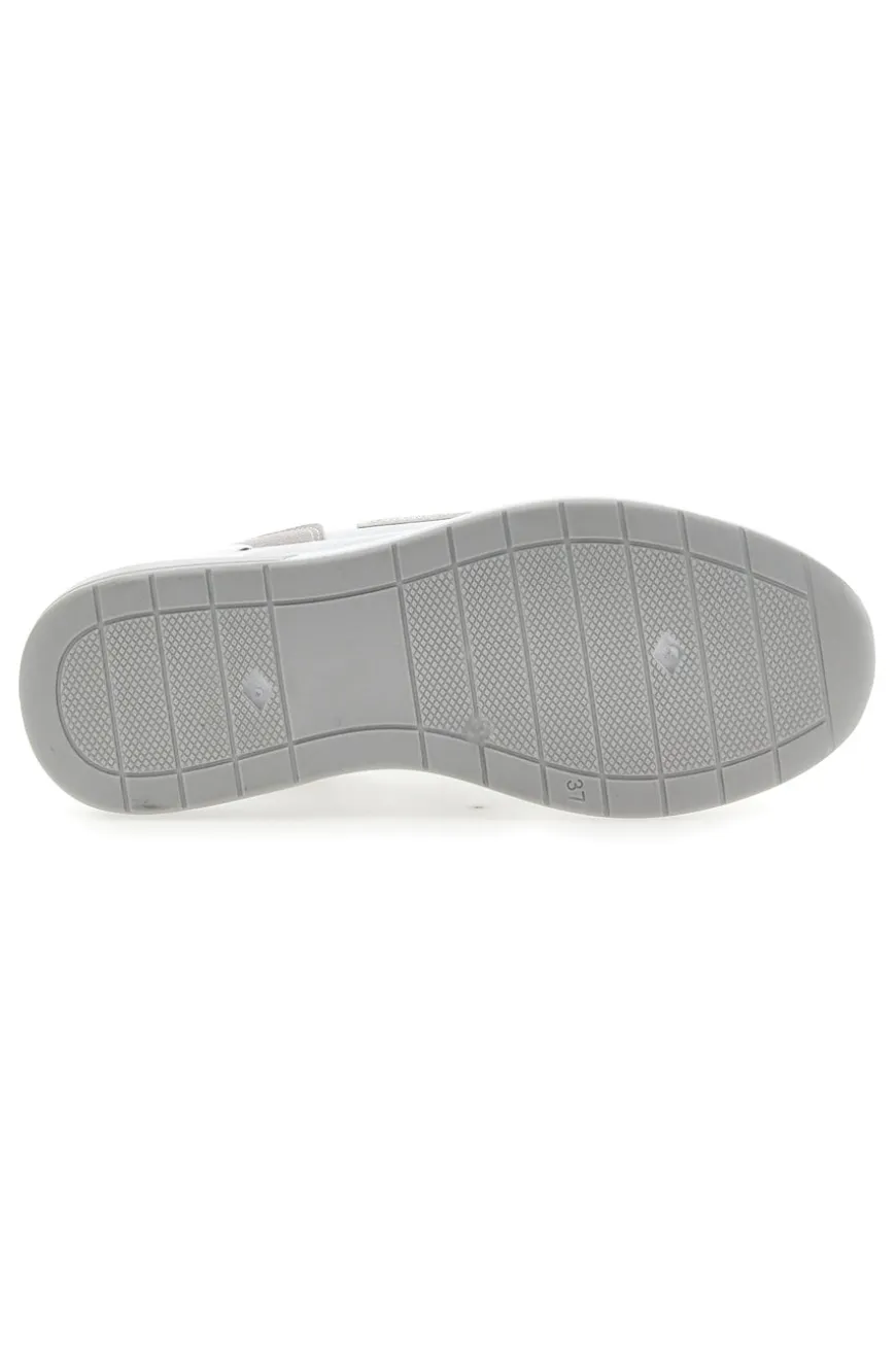 Sneakers Bianche con Dettagli Argentati Laura Biagiotti 8923