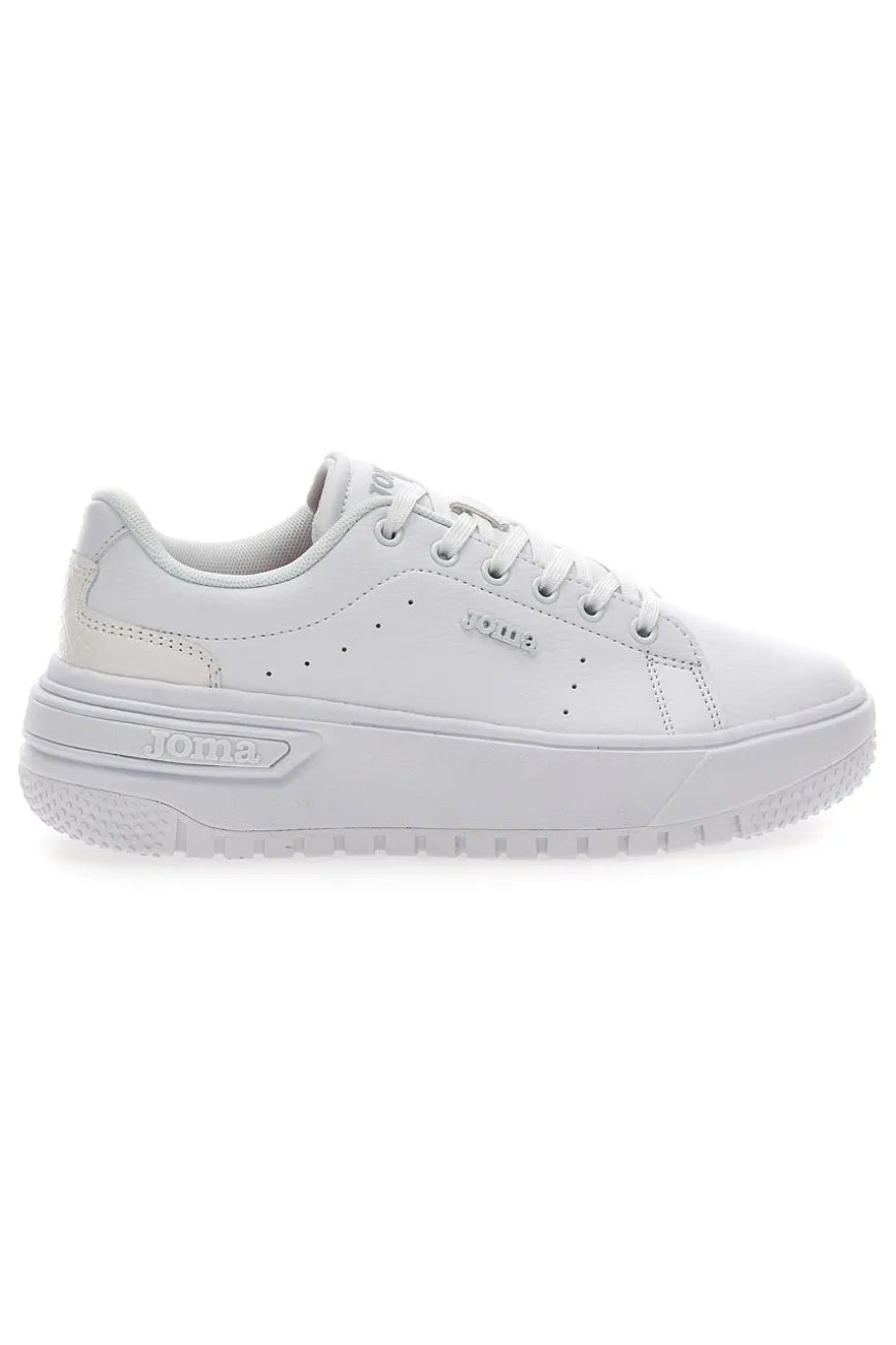 Sneakers Bianche Con Flatform Joma Princeton Lady