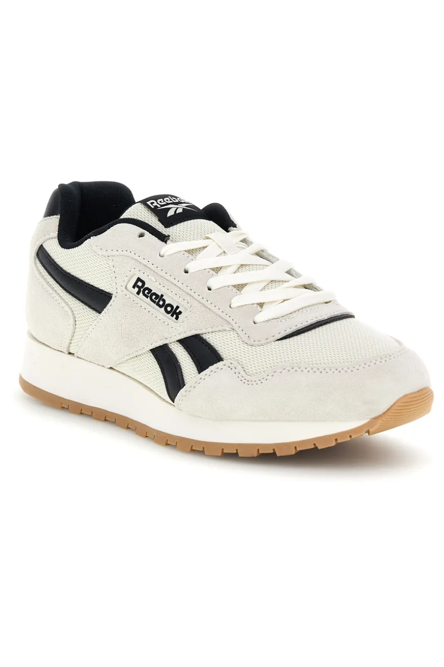 Sneakers bianche con inserti a contrasto e lacci Reebok Glide