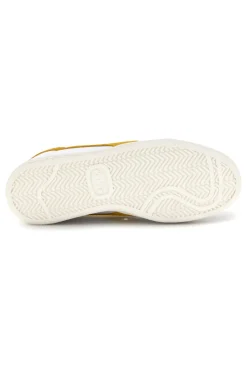 Sneakers Bianche con inserto giallo Diadora Kick Sl