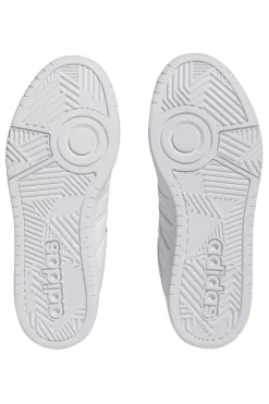 Sneakers Bianche con Lacci Adidas Hoops 3.0