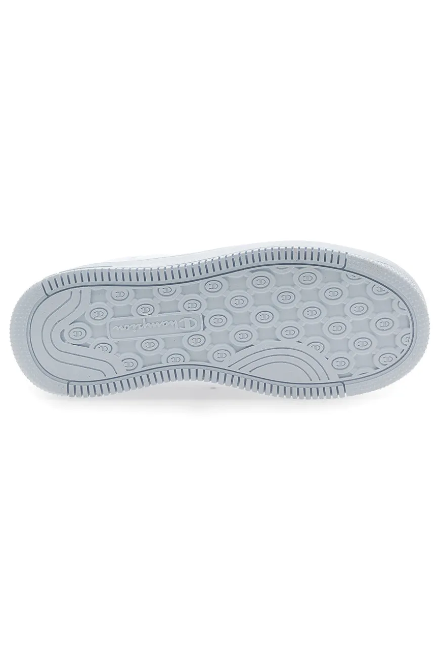 Sneakers Bianche con Lacci Champion Rebound Platform Glitz