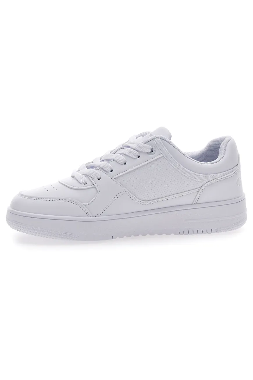 Sneakers Bianche con Lacci Champion Rebound Low B GS
