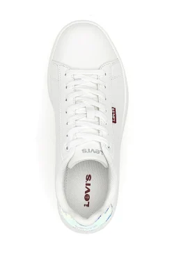Sneakers Bianche Con Lacci da Donna Levi's VAVE0201S