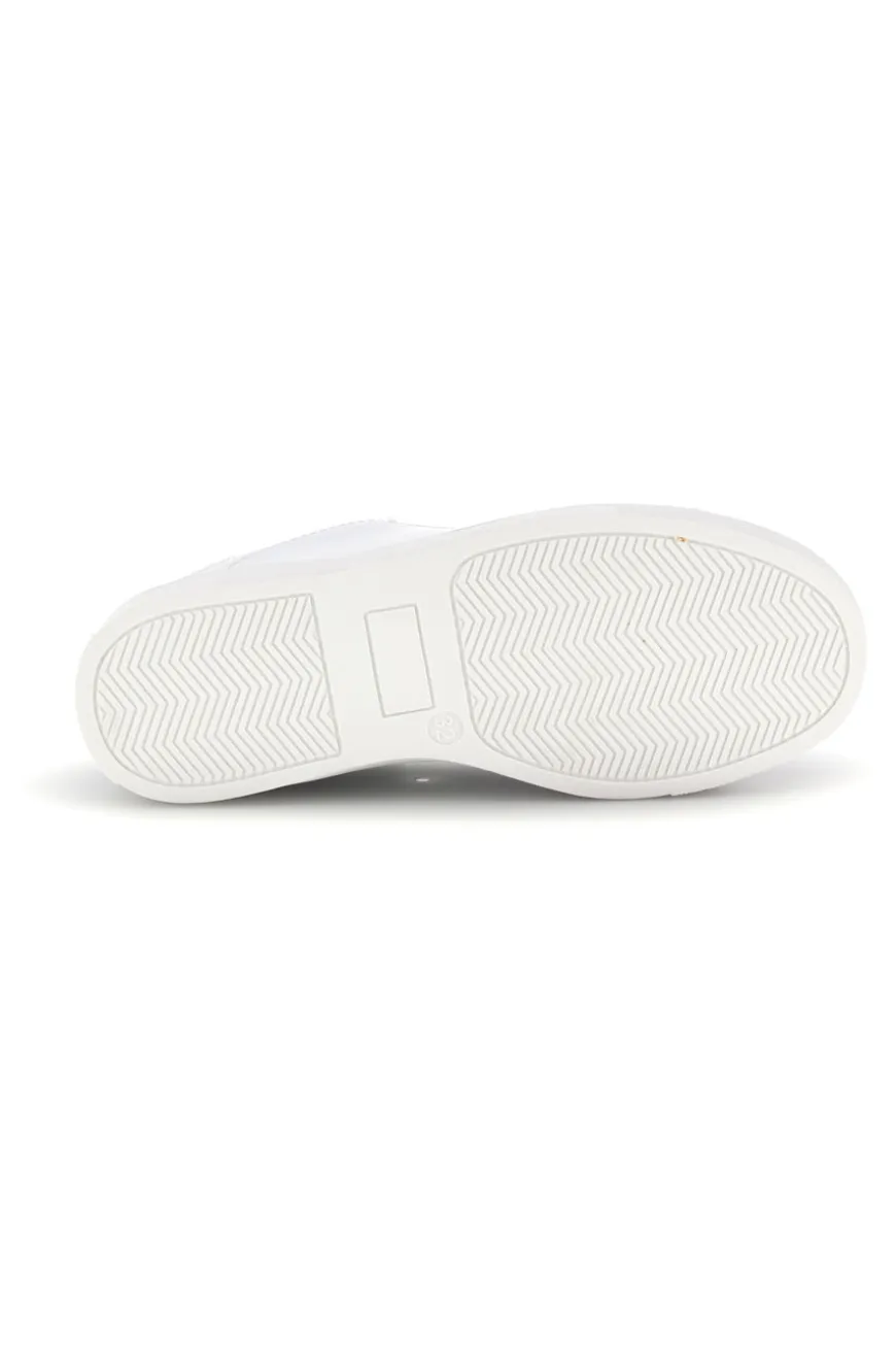 Sneakers bianche con lacci e cerniera Laura Biagiotti L9875C9759