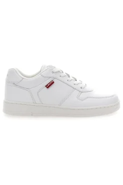 Sneakers Bianche Con Lacci Levis Kick Se