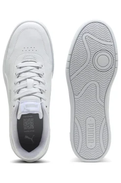 Sneakers Bianche con Lacci Puma Court Classy