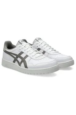 Sneakers Bianche con Logo Argento ASICS JAPAN S